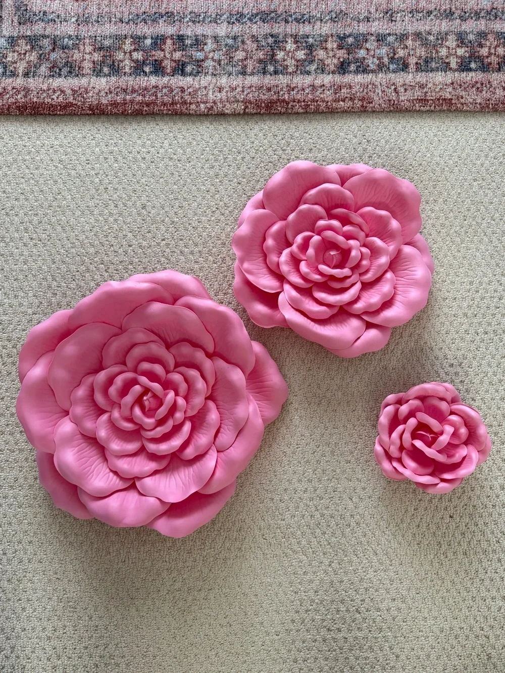 Foam Flower Wall Decor